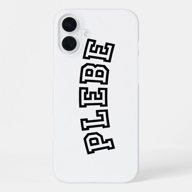 COQUE iPhone PLEBE (Verso)