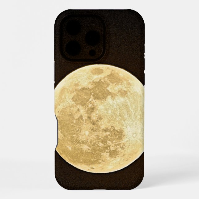 Coque iPhone Pleine Lune - Coque-coque iphone (Verso)