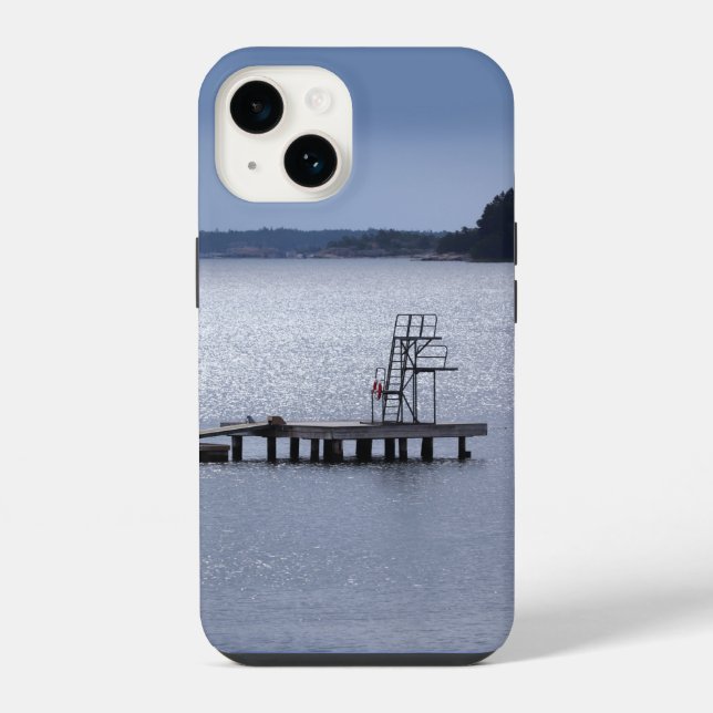 Coque iPhone Plongez à Trosa, en Suède (Verso)