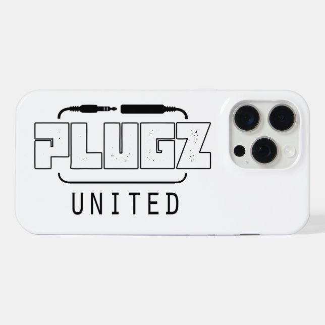 Coque iPhone Plugz iPhone Case (Verso Horizontal)