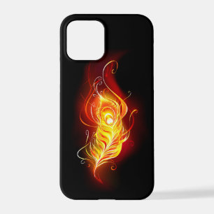 Coque iPhone 12 Pro Plumes de paquetage de feu