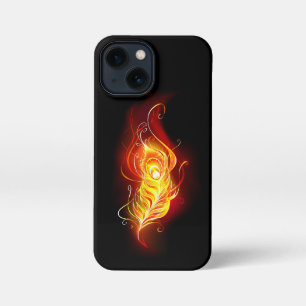 Etui iPhone 13 Mini Plumes de paquetage de feu