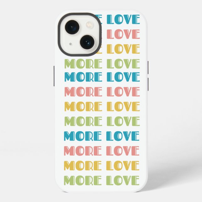Coque iPhone Plus d'amour  (Verso)