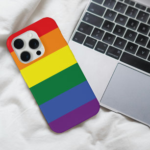 Coque iPhone 15 Pro Plus de fierté moins de préjugés Mois de la fierté