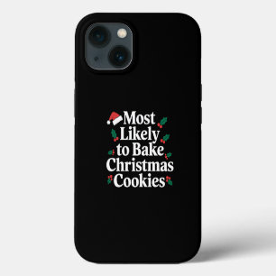 Etui iPhone 13 Plus susceptible de préparer des biscuits de Noël