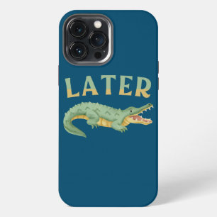 Etui iPhone 13 Pro Max Plus tard Gator Funny Alligator Sarcastique Crocod