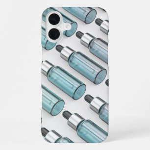 Coque iPhone 16 Plus Plusieurs rangées de bouteilles de trémies en verr