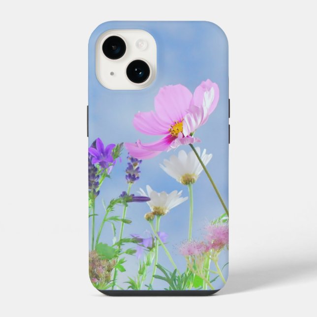 Coque iPhone Plutôt Fleur Fleur Rosée Prêt (Verso)