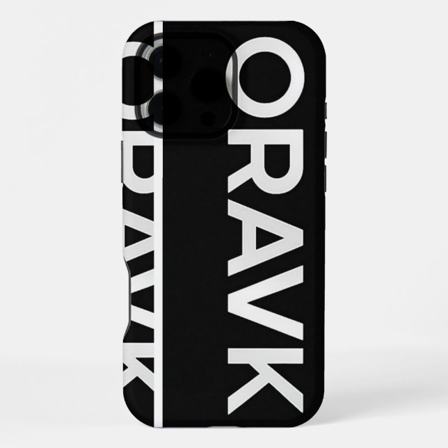 Coque iPhone pochetta oravk (Verso)