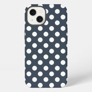 Etui iPhone 13 Points blancs sur un étui Case-Mate pour iPhone bl
