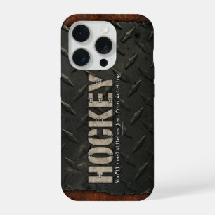 Coque iPhone 15 Pro Points de suture de hockey