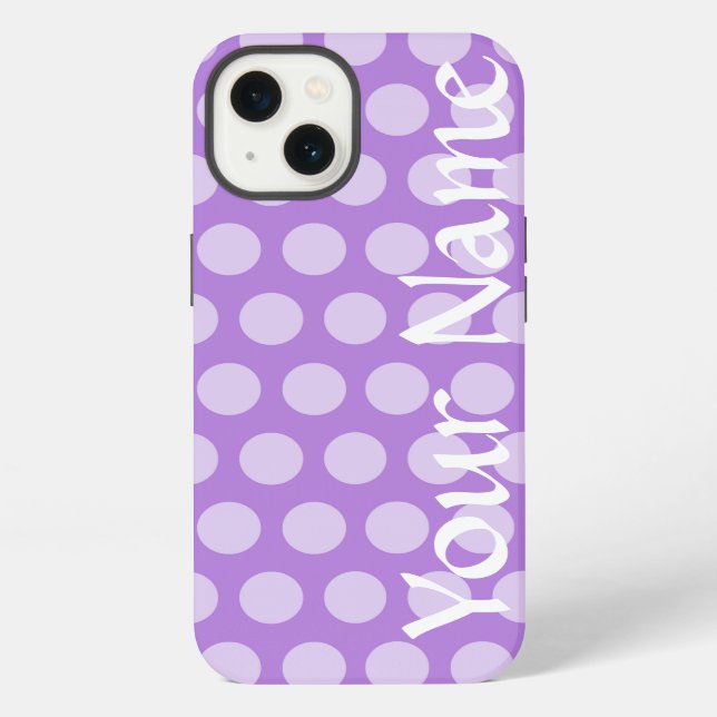 Coque iPhone Points Lavender Marocain Moods (Verso)