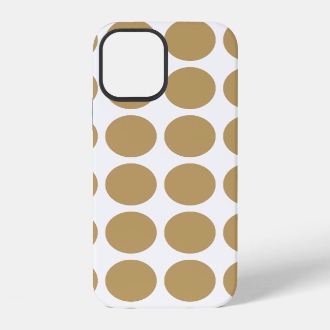 Coque iPhone Points Neutres en Jachère (Verso)