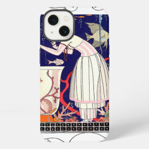 ETUI iPhone 13 POISSON PETIT ÉTOURDISSANT, BEAUTÉ ART DÉCO MODE