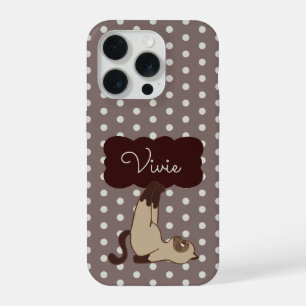Coque iPhone 15 Pro Pola chic personnalisé