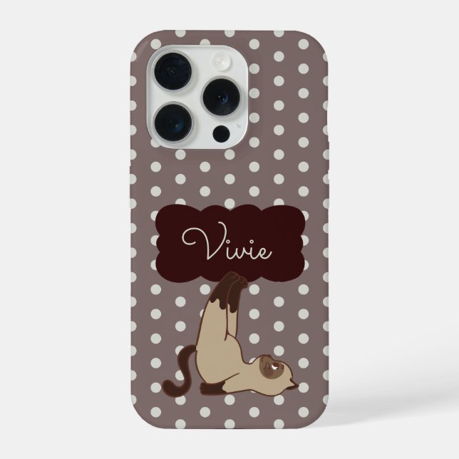 Coque iPhone Pola chic personnalisé  (Verso)