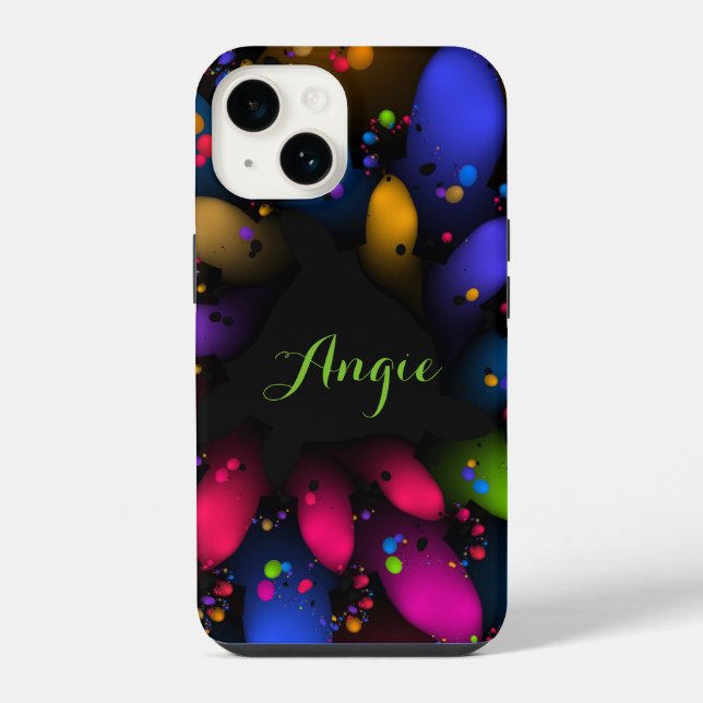 Coque iPhone Pollen Fractal  (Verso)