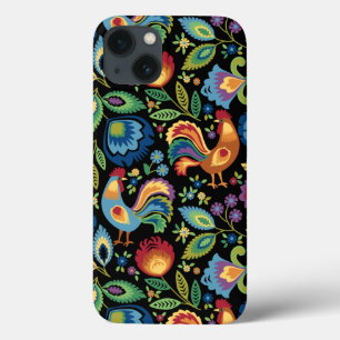 Coque iphone polonais Folk Roosters