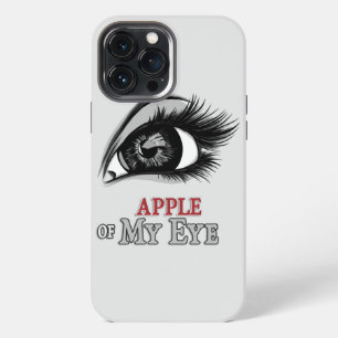 Etui iPhone 13 Pro Max Pomme de Mon Oeil Beaux Yeux Cils Art