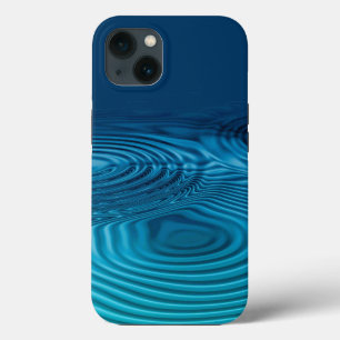 Etui iPhone 13 Pommes bleu Aqua