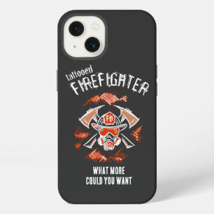 Etui iPhone 13 Pompier tatoué. Que demander de plus.