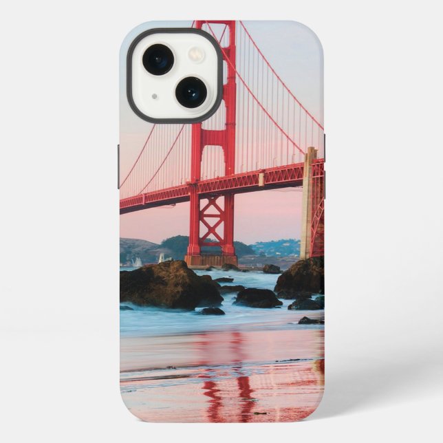 Coque iPhone Pont d'or (Verso)