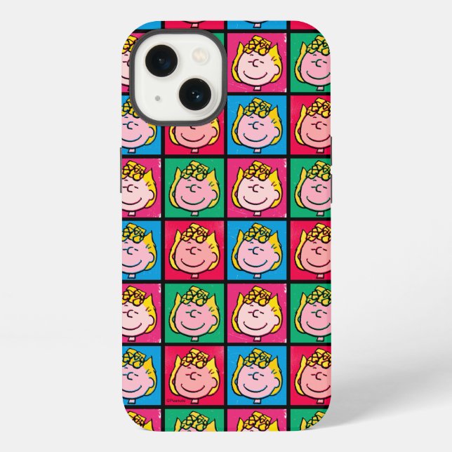 Coque iPhone Pop Art Sally | Modèle pour vous Pattern (Verso)