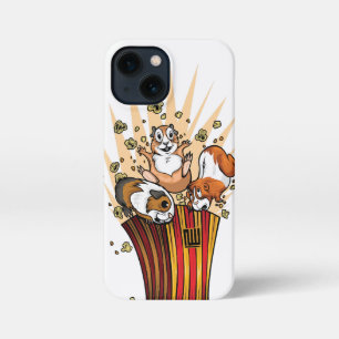 Etui iPhone 13 Mini Popcorn de cochons de Guinée