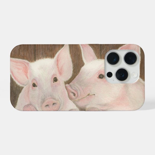 Coque iPhone Porcelets (Verso Horizontal)