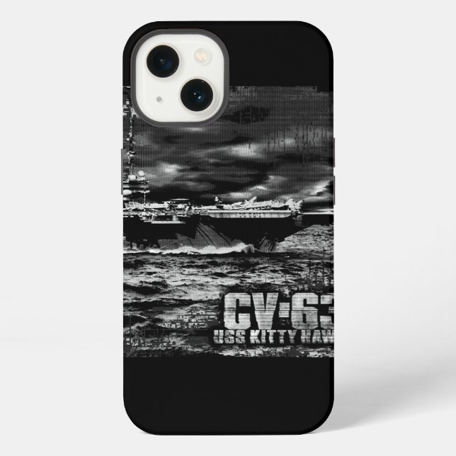 Coque iPhone Porte-avions Kitty Hawk (Verso)