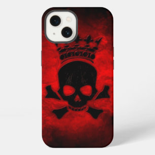 Etui iPhone 13 Porte-clés Couronne de Crâne Royale