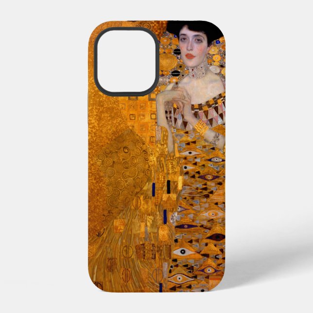 Coque iPhone Portrait d'Adele Bloch-Bauer I, 1907 par Klimt (Verso)