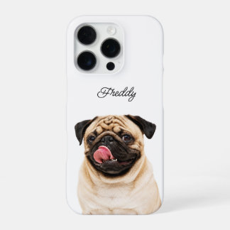 Coque iPhone 16 Pro Portrait de compagnie personnalisé | Télécharger u