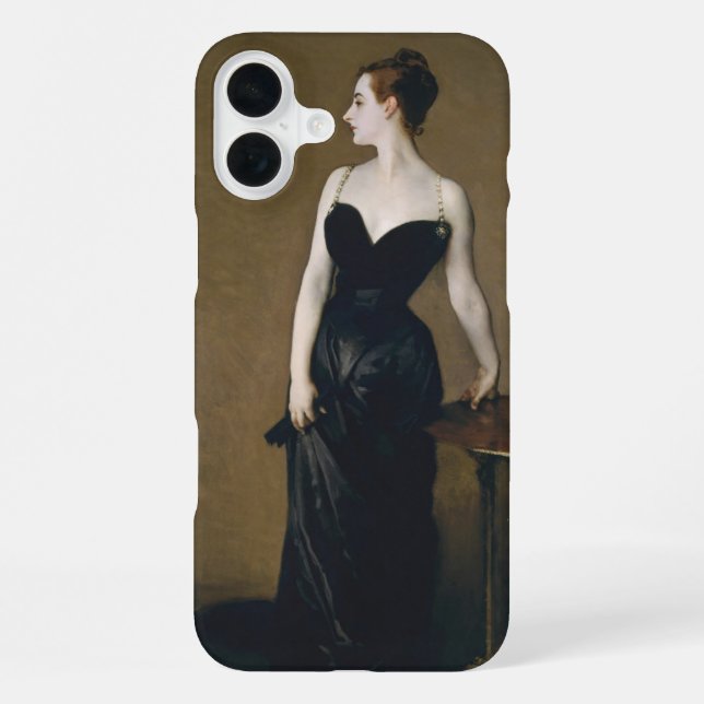 Coque iPhone Portrait de Madame X par John Singer Sargent (Verso)