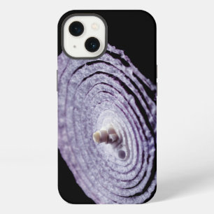 Etui iPhone 13 Portrait d'oignon rouge