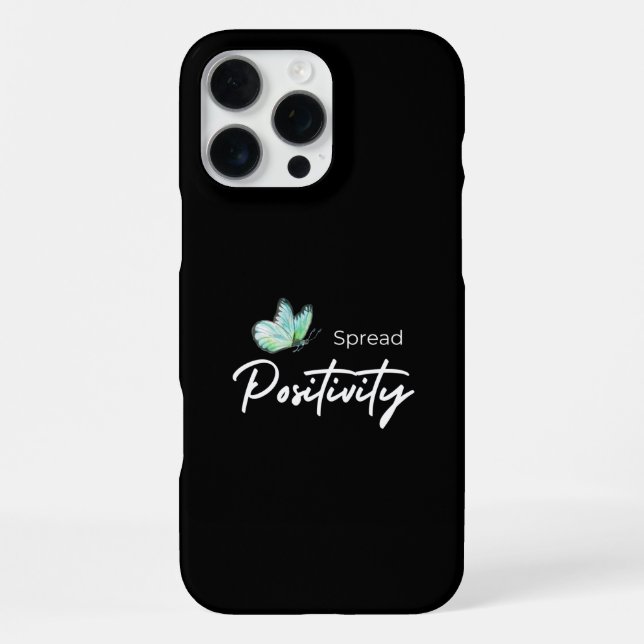 Coque iPhone Positivité de propagation (Verso)