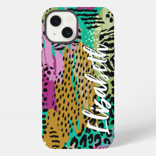 Etui iPhone 13 Poster de animal personnalisé