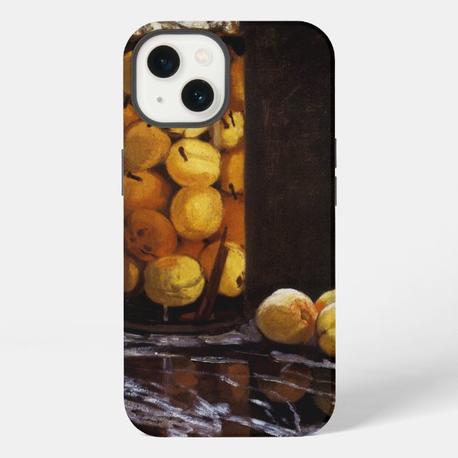 Coque iPhone Pot de pêches (Verso)