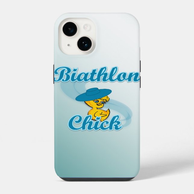 Coque iPhone Poulet de Biathlon #3 (Verso)