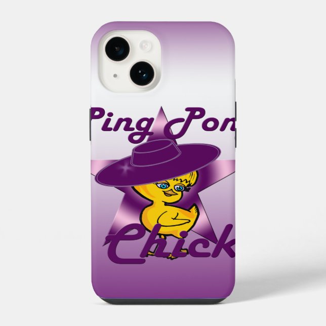 Coque iPhone Poulet de Ping Pong #9 (Verso)