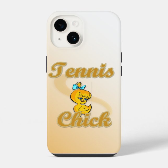 Coque iPhone Poulet de Tennis (Verso)