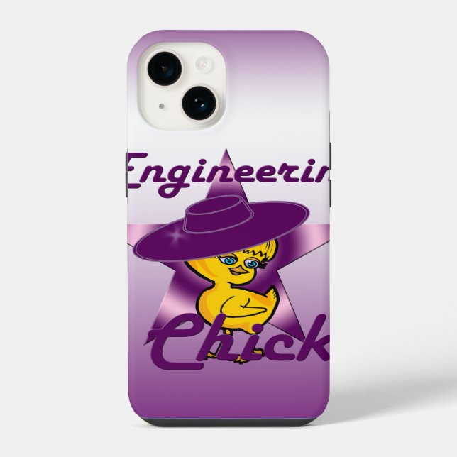 Coque iPhone Poulet d'ingénierie #9 (Verso)