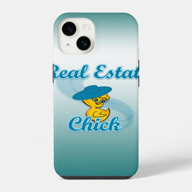 Coque iPhone Poulet Immobilier #3 (Verso)