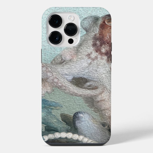 Coque iPhone poulpe (Verso)