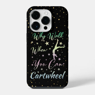Coque Pour iPhone 14 Plus Pourquoi marcher quand vous pouvez faire la roue G