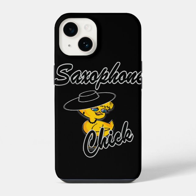 Coque iPhone Poussette saxophone #4 (Verso)