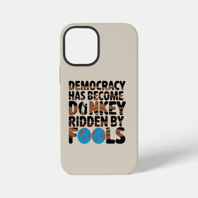 Coque iPhone Pouvoir de l'ignorant  (Verso)