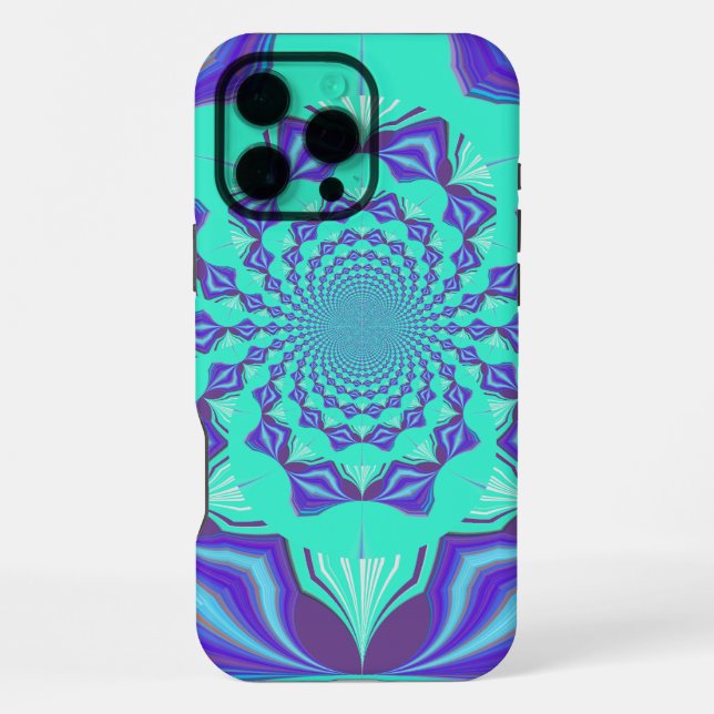 Coque iPhone Précieux bleu (Verso)