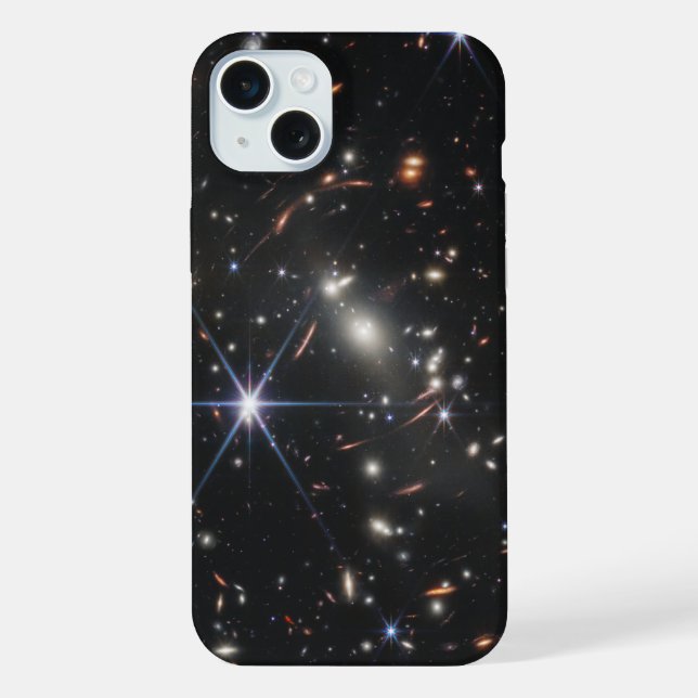Coque iPhone Premier champ profond de l'univers de James webb (Verso)