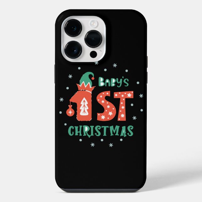 Coque iPhone Premier Noël de bébé  (Verso)